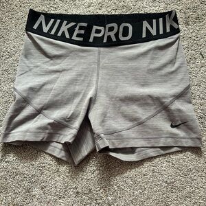 Gray Nike Pros